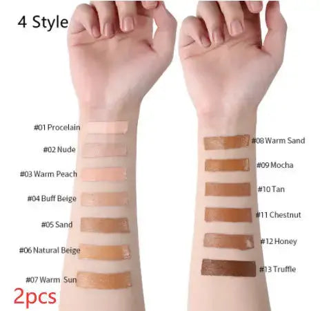 Flawless Finish: Oil-Control Makeup Liquid Foundation and Concealer - Image #38