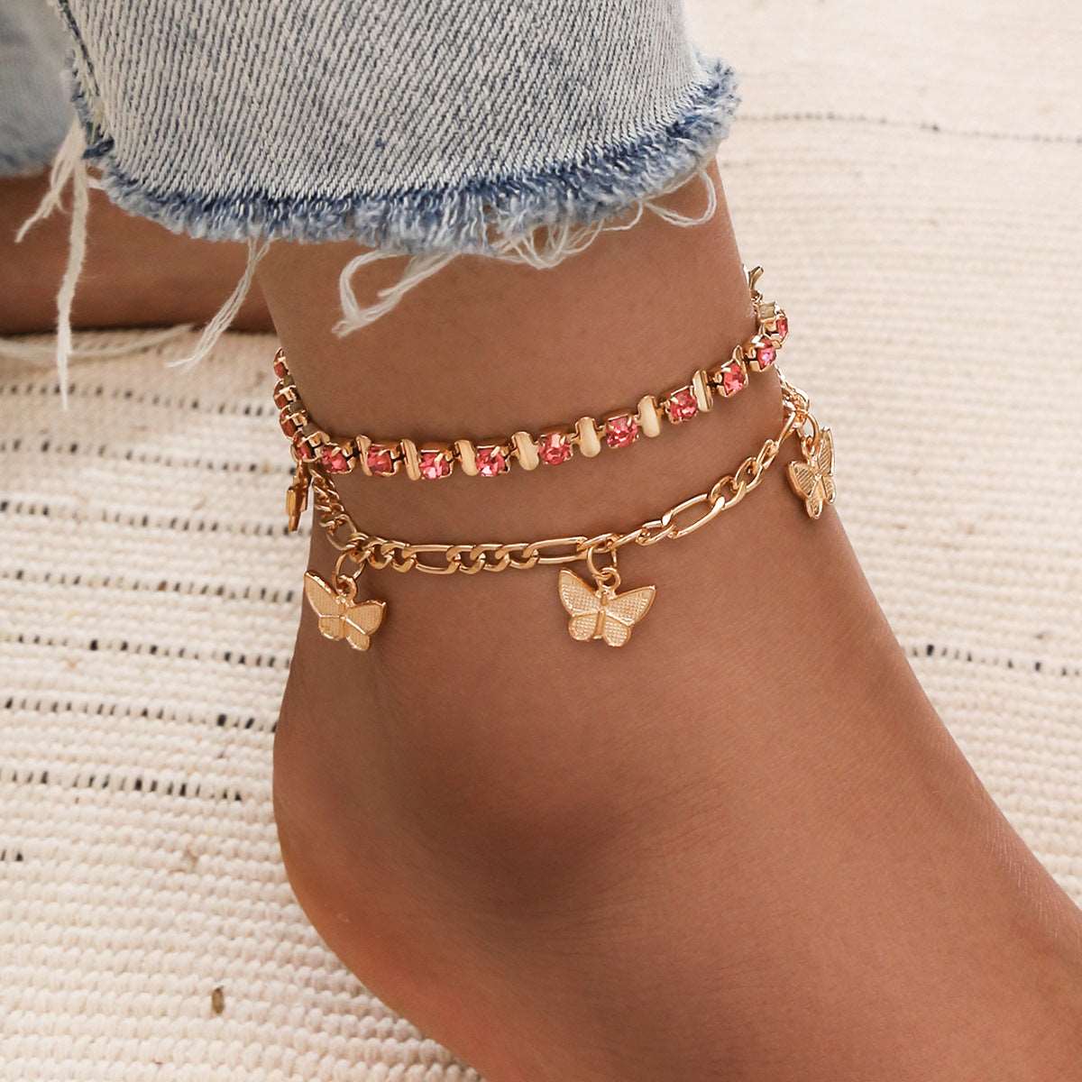 Flutter Tassel Anklet