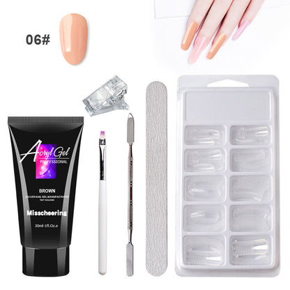 Extension Crystal Gel Set Without Paper Holder