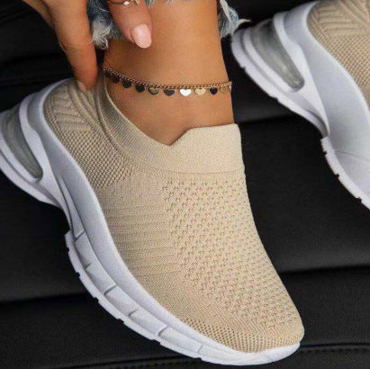 White Sneakers for Women Sports Shoes Vulcanize Female Sock Summer Sneakers Trainers Casual.