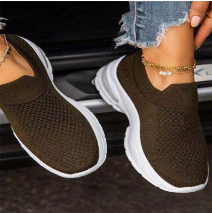 White Sneakers for Women Sports Shoes Vulcanize Female Sock Summer Sneakers Trainers Casual.