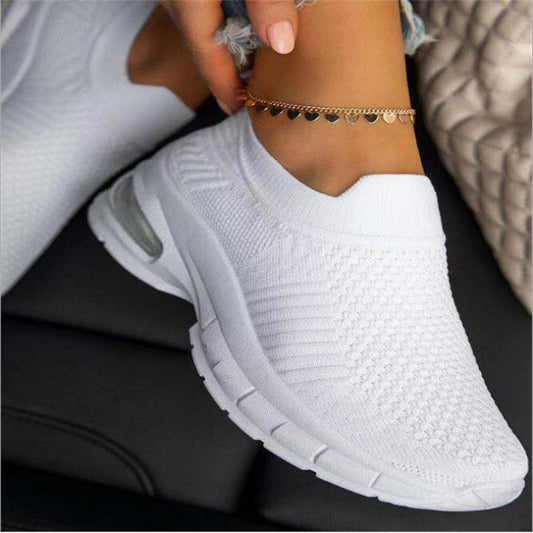 White Sneakers for Women Sports Shoes Vulcanize Female Sock Summer Sneakers Trainers Casual.