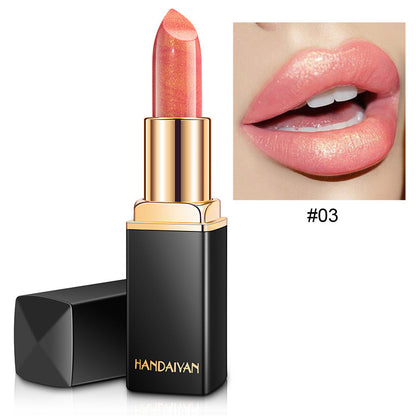 Shiny Metallic Lipstick Pearlescent Colour