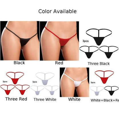 Womens Mini G-string Sexy T-back Thongs