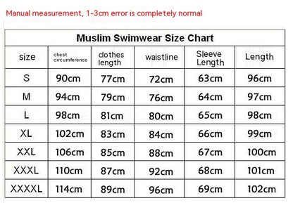 Modest and elegant Muslim Ladies Swimsuit