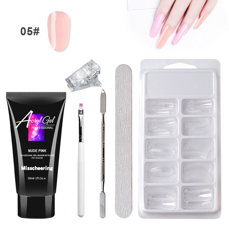 Extension Crystal Gel Set Without Paper Holder