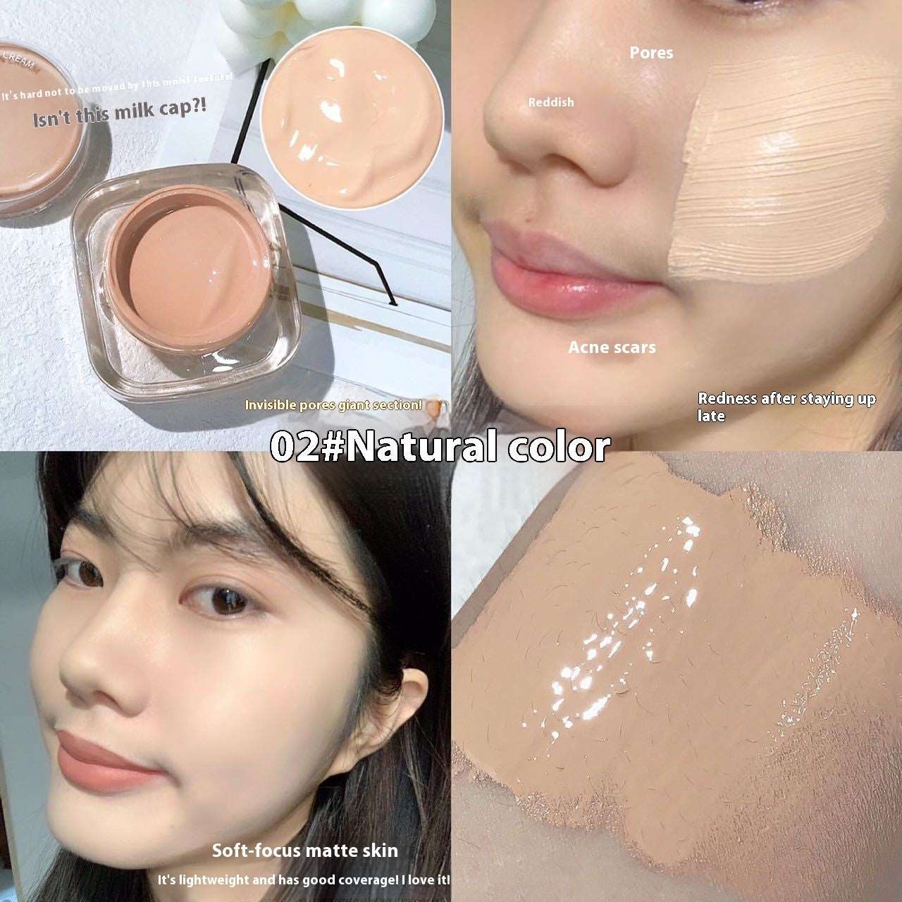 Cream Skin Foundation Cream Makeup Smear-proof