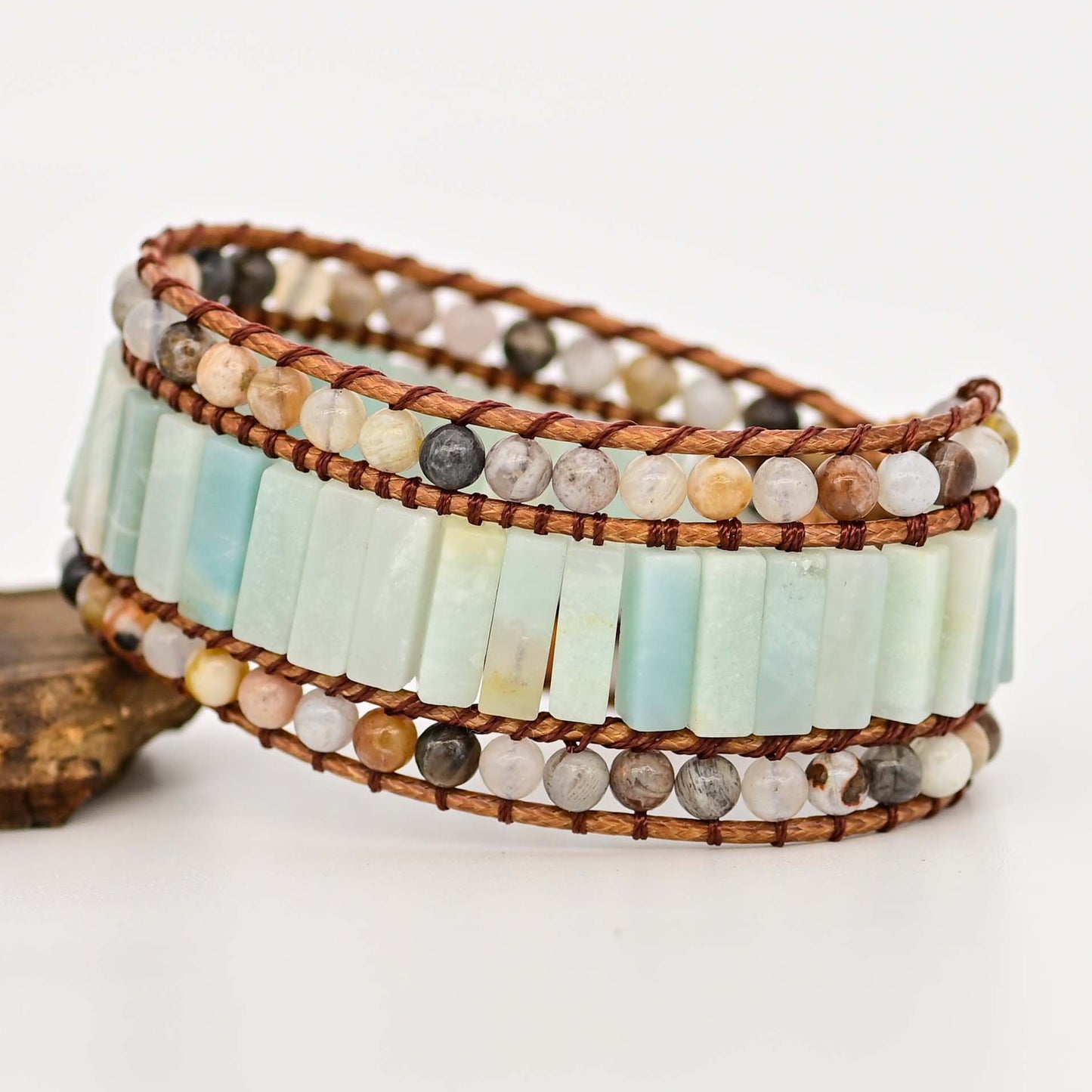 Tianhe Stone Bohemian Style Bracelet.