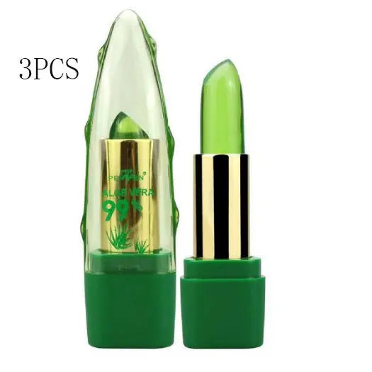 Aloe Vera Gel Colour Changing Lipstick Gloss  Moisturizer - Image #11