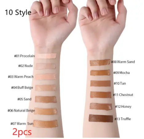 Flawless Finish: Oil-Control Makeup Liquid Foundation and Concealer - Image #15