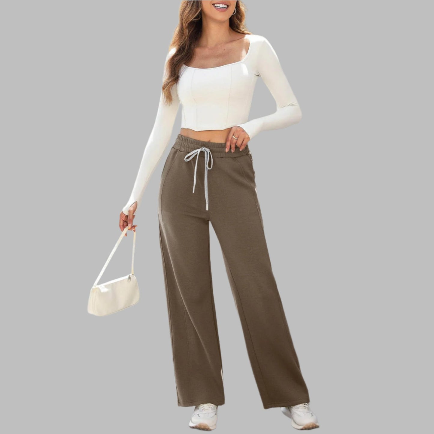 R.F Sweater Straight-leg Pants