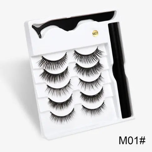 A Pair Of False Eyelashes With Magnets In Fashion - Image #45