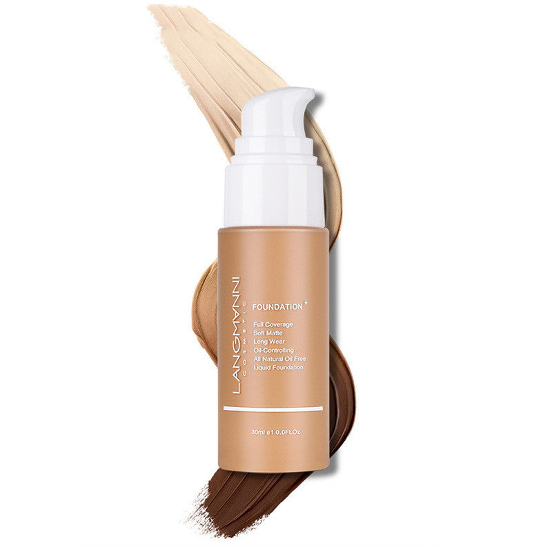 Flawless Finish: Oil-Control Makeup Liquid Foundation and Concealer