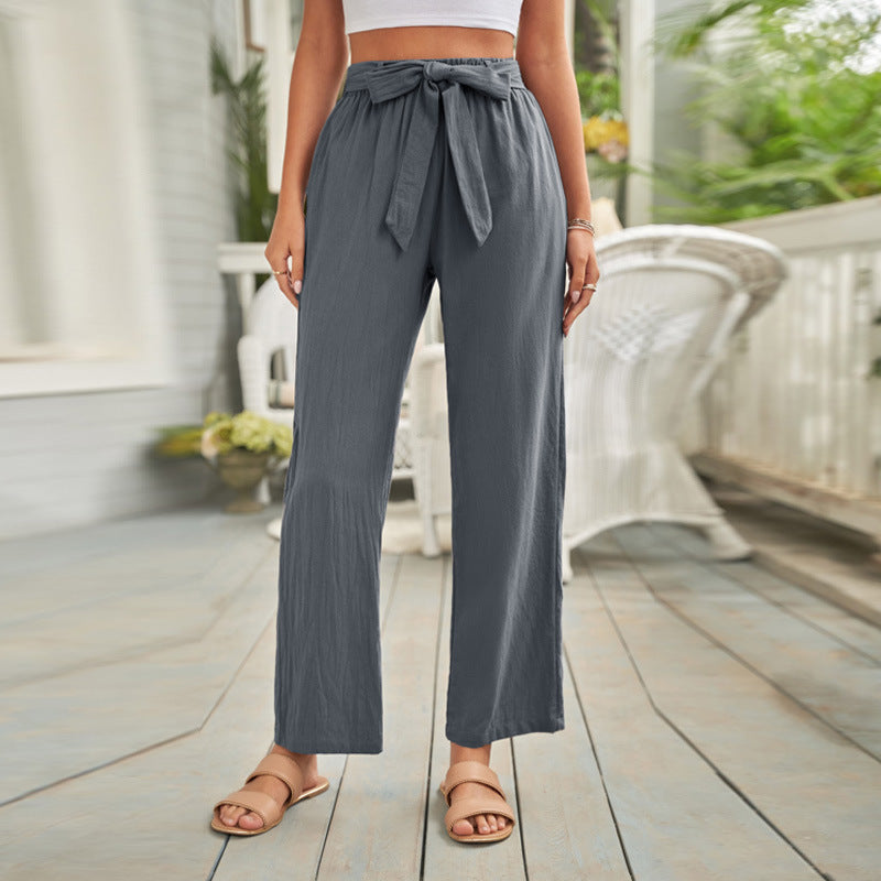 Chic Comfort Wide-leg Pants