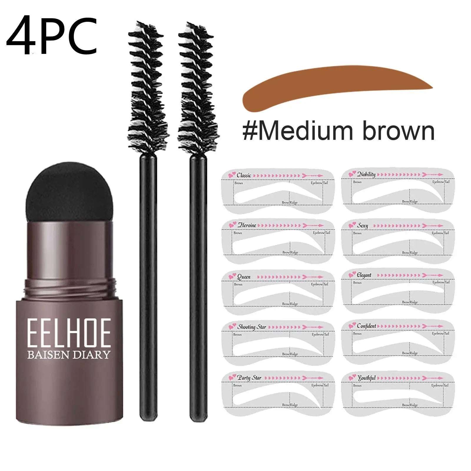 Eyebrow Mold Set Makeup Powder - Image #32