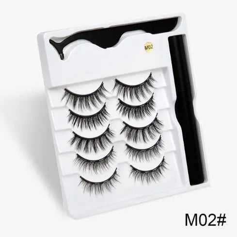 A Pair Of False Eyelashes With Magnets In Fashion - Image #46