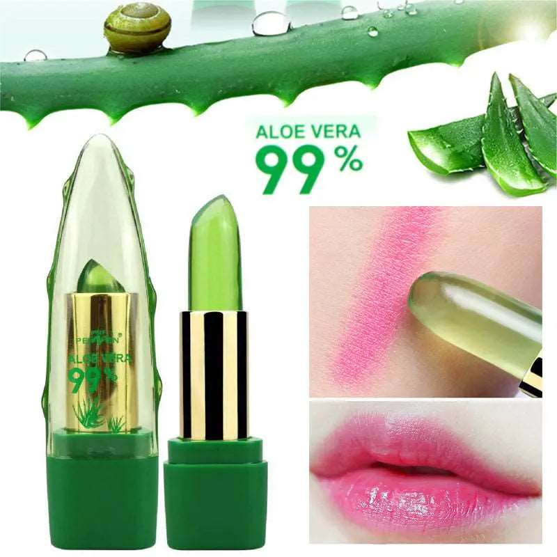 Aloe Vera Gel Colour Changing Lipstick Gloss  Moisturizer