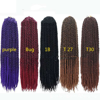 Crochet Braid Hair Black Brown Senegalese Twist