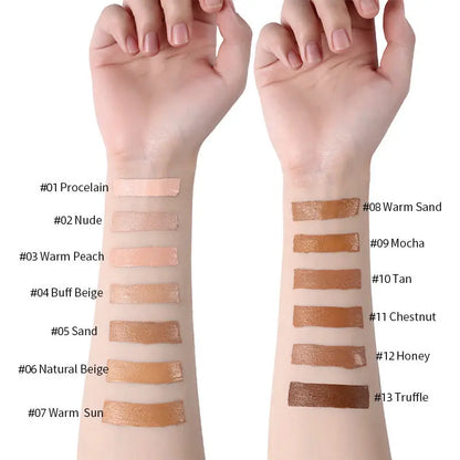 Flawless Finish: Oil-Control Makeup Liquid Foundation and Concealer - Image #2