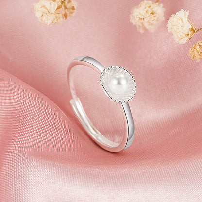 Ocean Elegance Pearl Ring