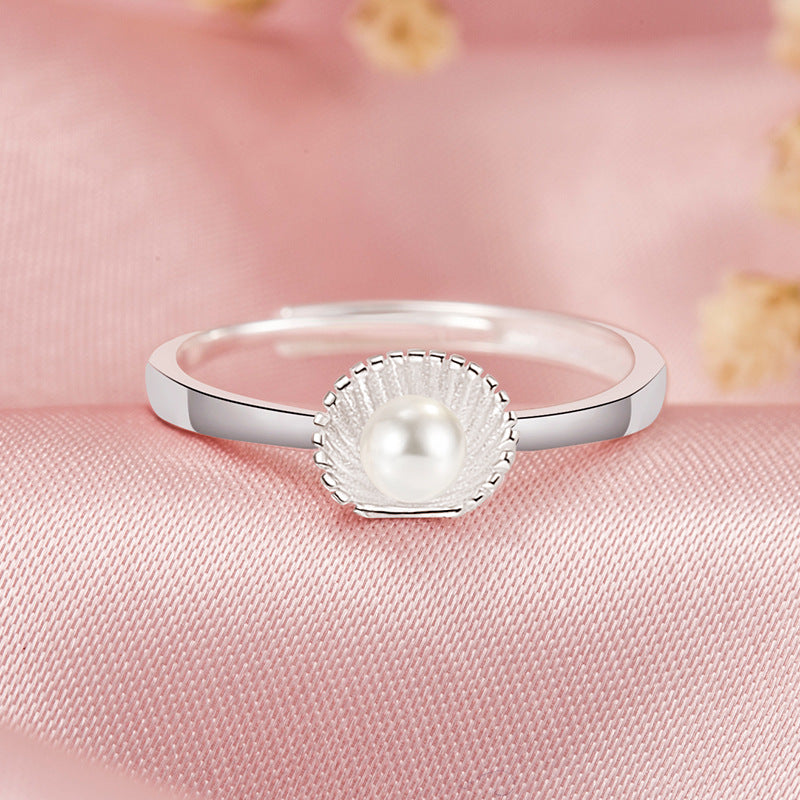 Ocean Elegance Pearl Ring