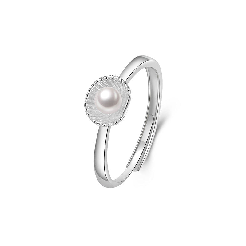 Ocean Elegance Pearl Ring