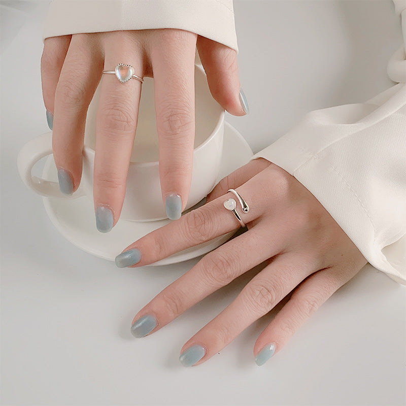 Lunar Aura Statement Ring