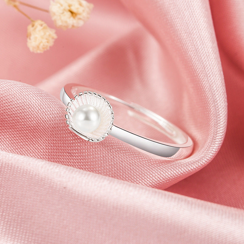 Ocean Elegance Pearl Ring