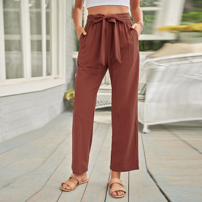 Chic Comfort Wide-leg Pants