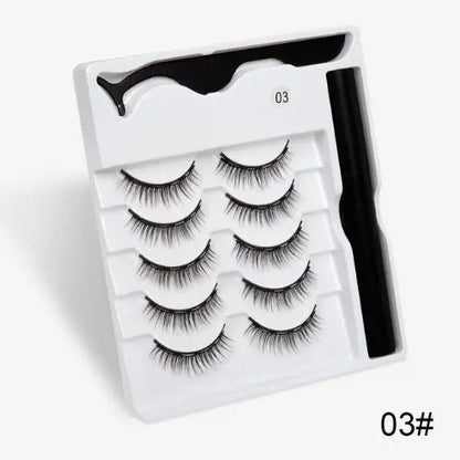 A Pair Of False Eyelashes With Magnets In Fashion - Image #42