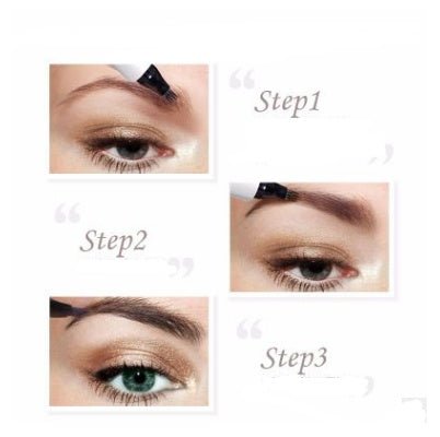 Aqua-Arch Natural Brow Pen: Four-Claw Precision Eyebrow Tint - Ridnaps fashion