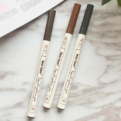 Aqua-Arch Natural Brow Pen: Four-Claw Precision Eyebrow Tint - Ridnaps fashion