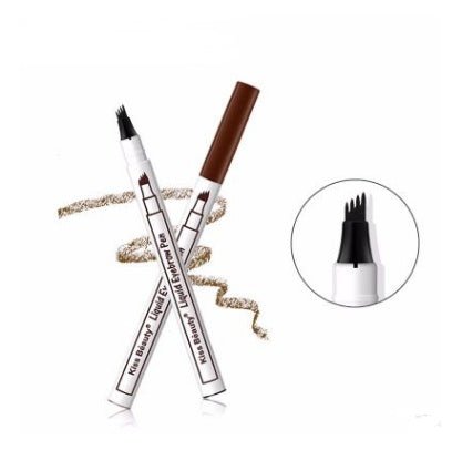 Aqua-Arch Natural Brow Pen: Four-Claw Precision Eyebrow Tint - Ridnaps fashion