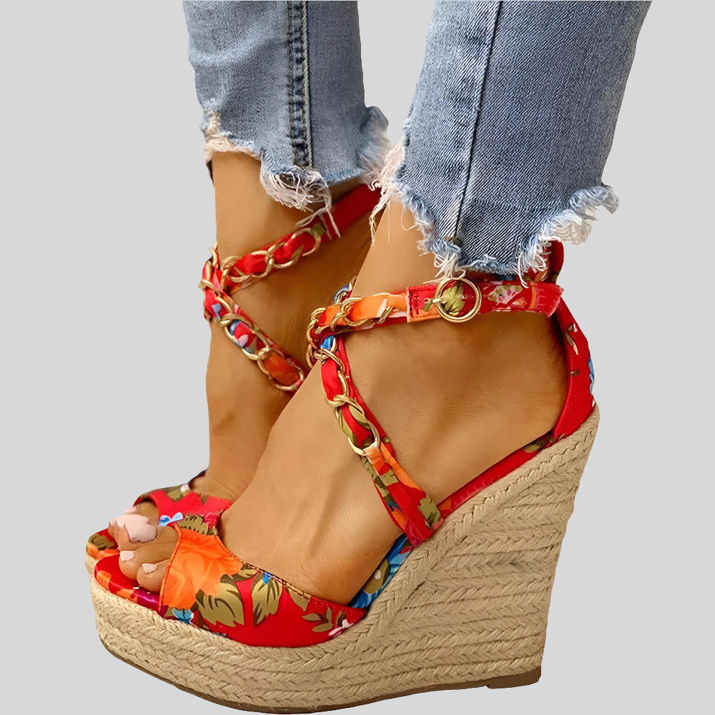 Plus Size Wedge Heel Shoes Sandals