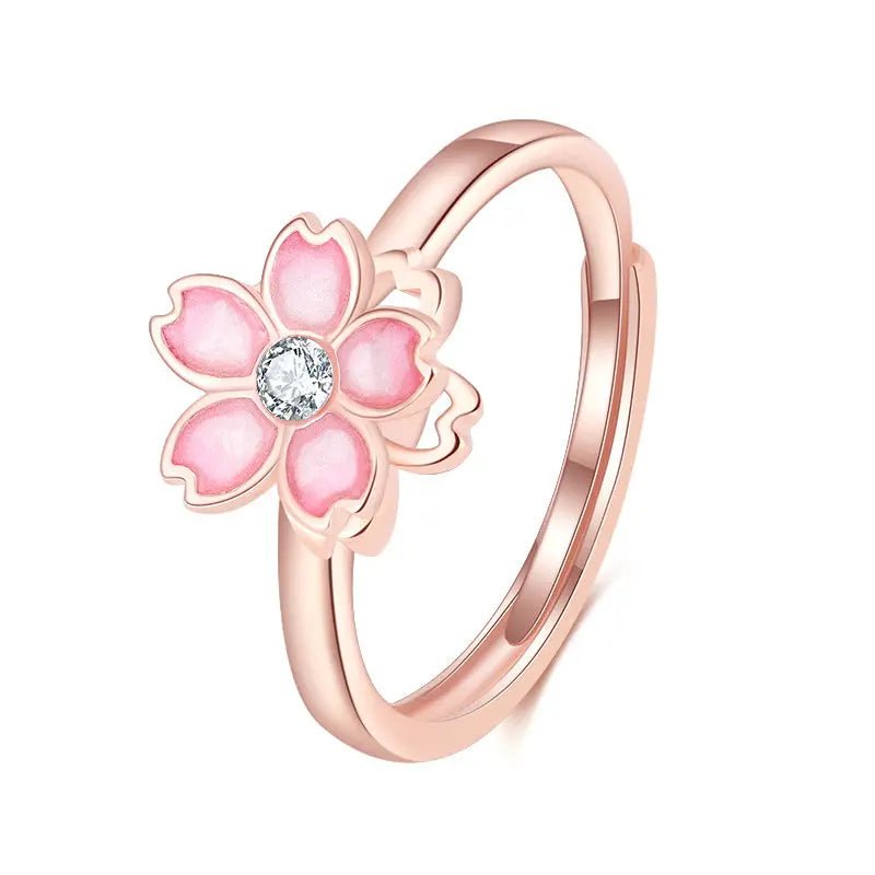 Blossom Charm Ring - Ridnaps fashion