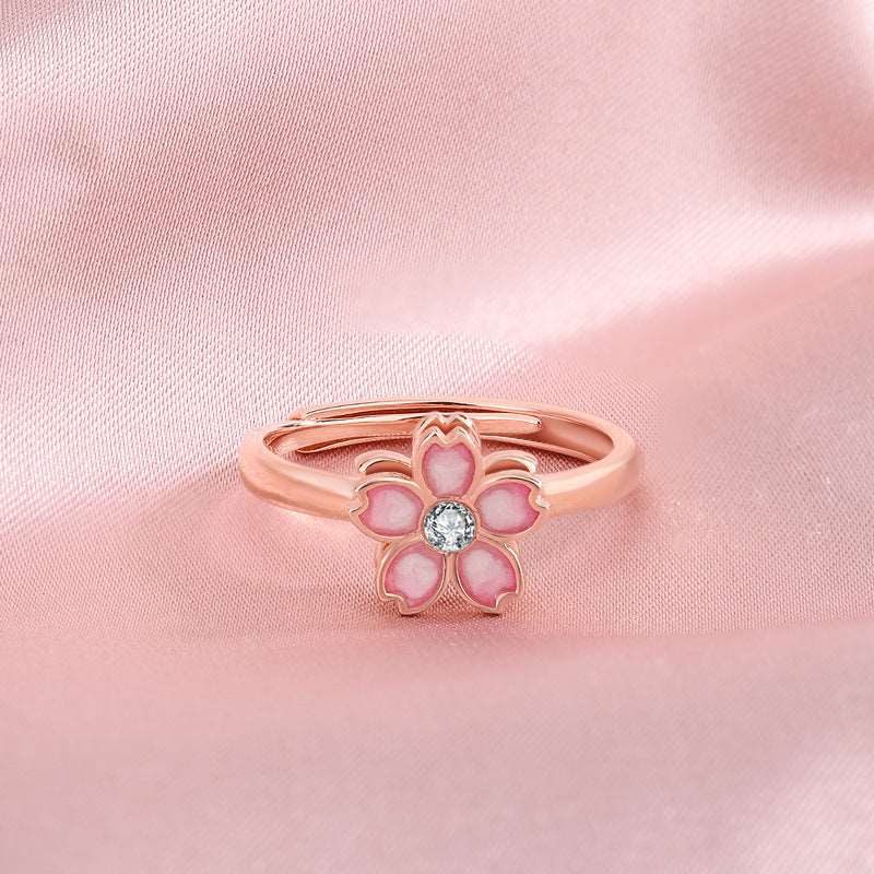 Blossom Charm Ring - Ridnaps fashion