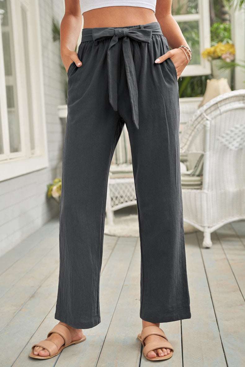 Chic Comfort Wide-leg Pants