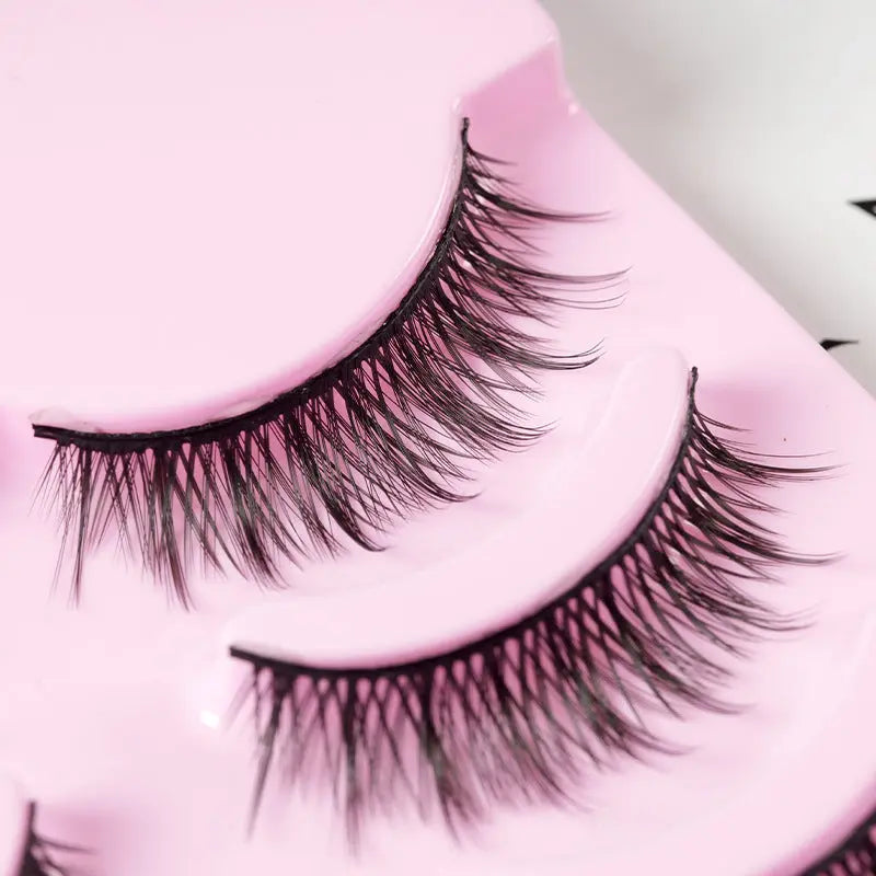 5 Pairs Manga Lashes New Arrival Anime Cosplay Natural Wispy  Korean Makeup Artificial False Eyelashes - Image #9