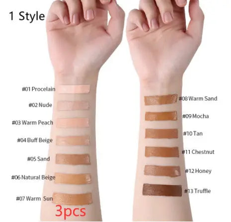 Flawless Finish: Oil-Control Makeup Liquid Foundation and Concealer - Image #12