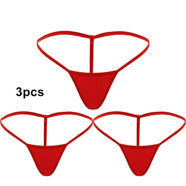 Womens Mini G-string Sexy T-back Thongs.