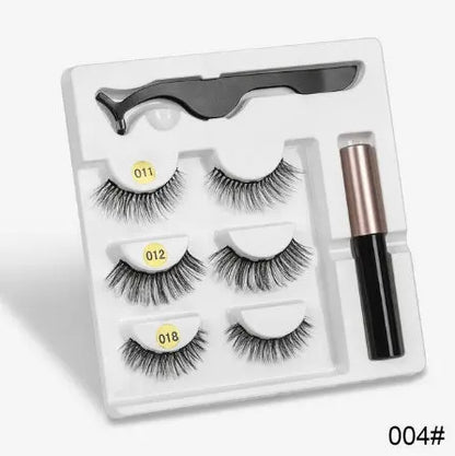 A Pair Of False Eyelashes With Magnets In Fashion - Image #37