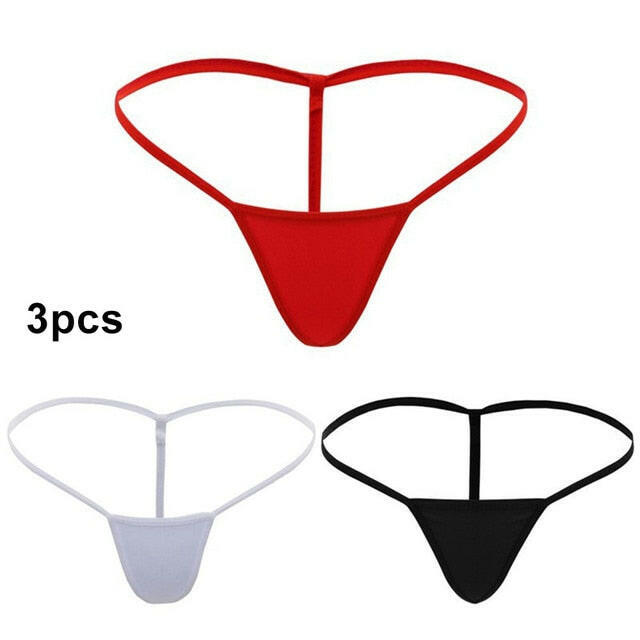 Womens Mini G-string Sexy T-back Thongs.