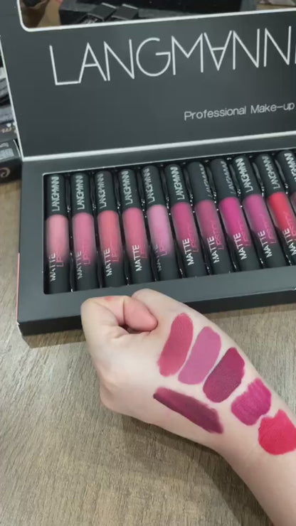 Matt Lipstick Waterproof Long-lasting Velvet Lipstick Set